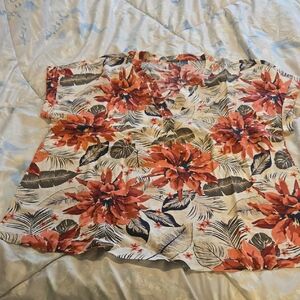 Floral Print Women's Top